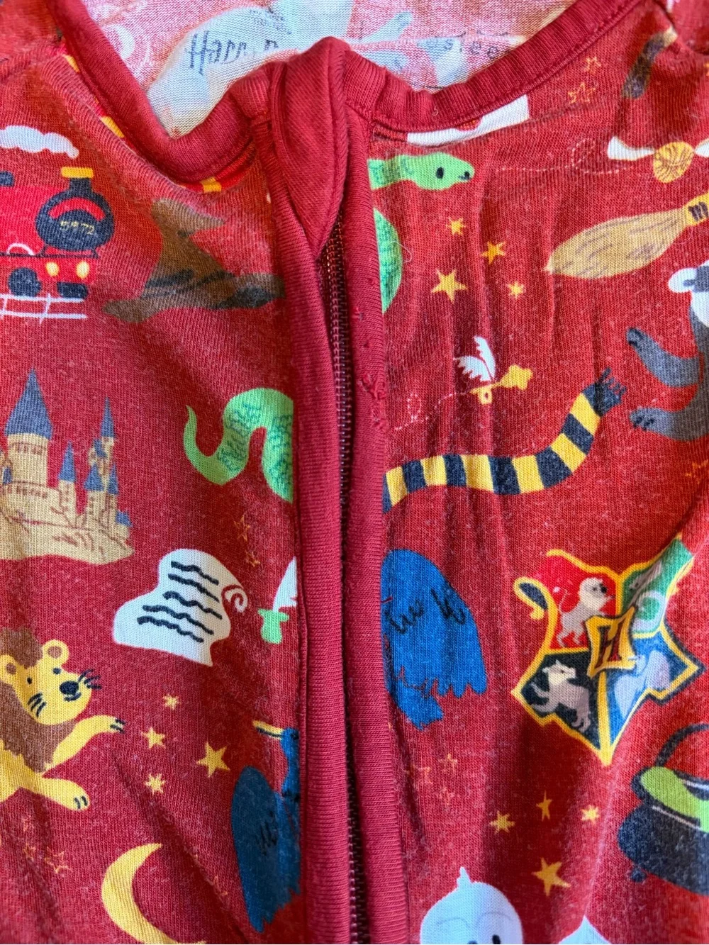 Little Sleepies 18-24M Harry Potter Zippy